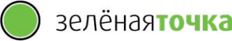 Логотип компании Зеленая точка