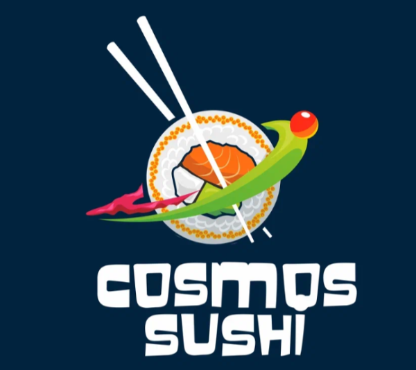 Логотип компании Космос-Суши